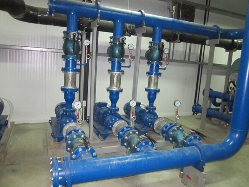 Sự liên kết giữa các thành phần trong hệ thống cấp nước